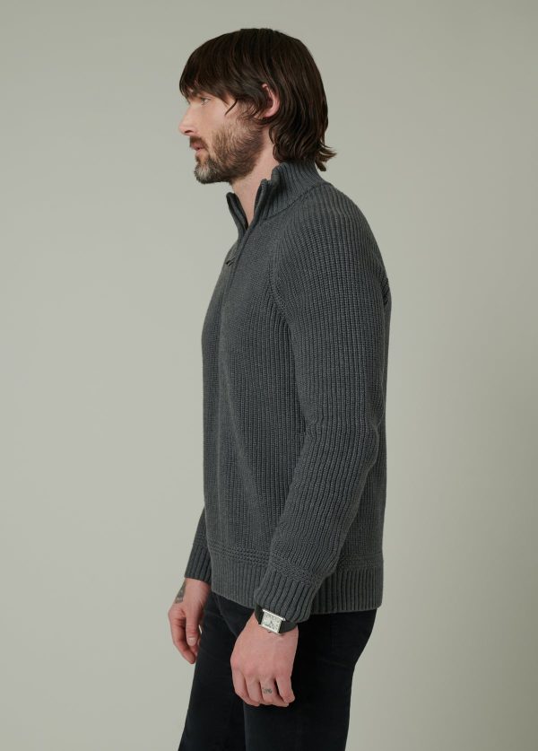 ARCHIE QUARTER ZIP SWEATER - Image 2