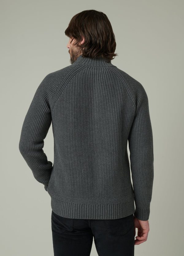 ARCHIE QUARTER ZIP SWEATER - Image 3