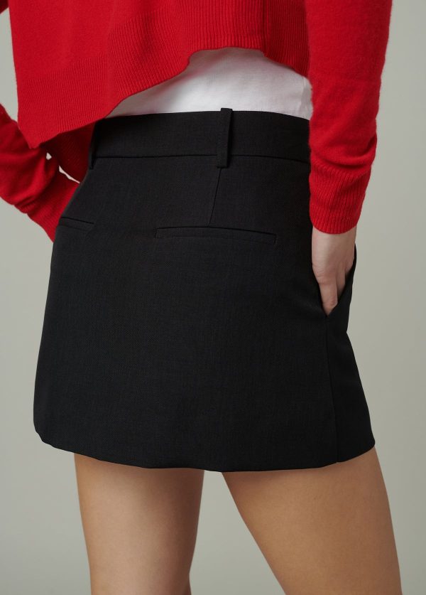 THE CHLOE TAILORED MINI SKIRT - Image 6