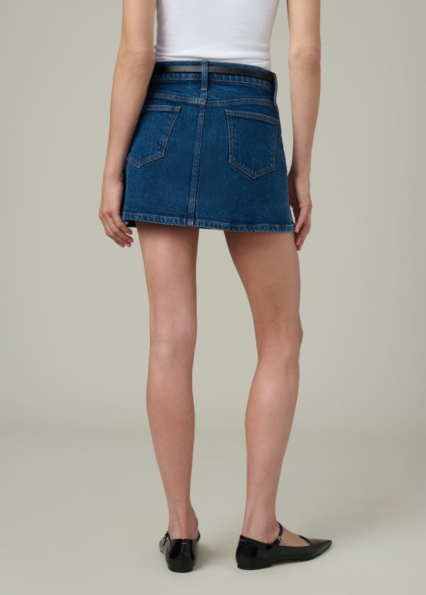 THE DENIM MICRO MINI SKIRT - Image 3