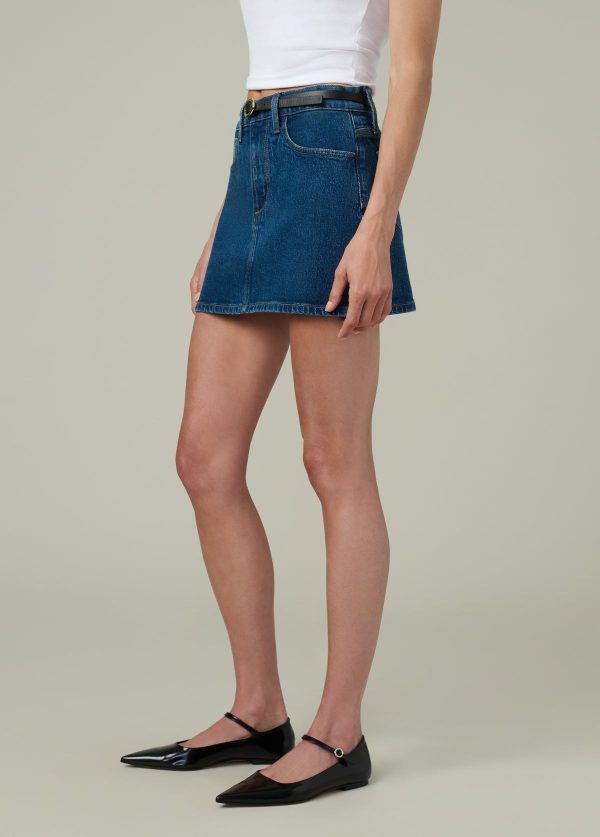 THE DENIM MICRO MINI SKIRT - Image 5
