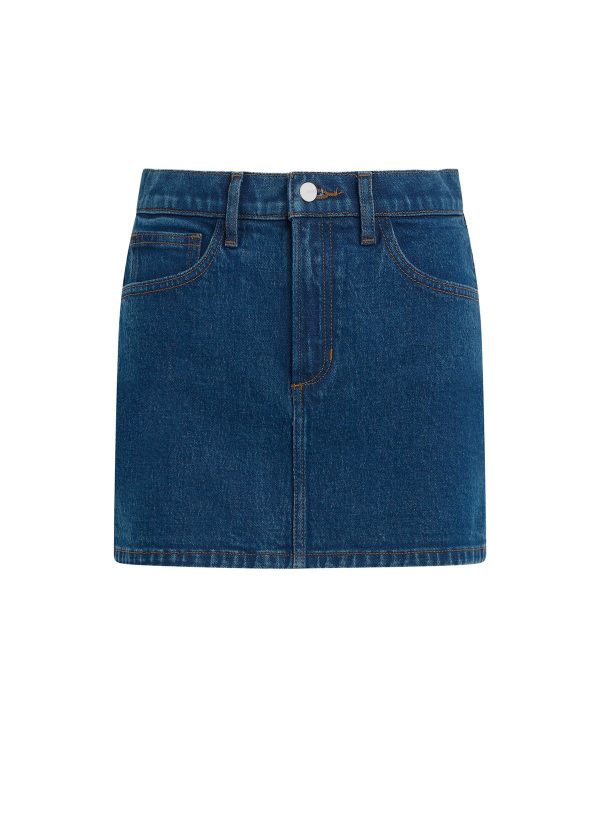 THE DENIM MICRO MINI SKIRT - Image 7